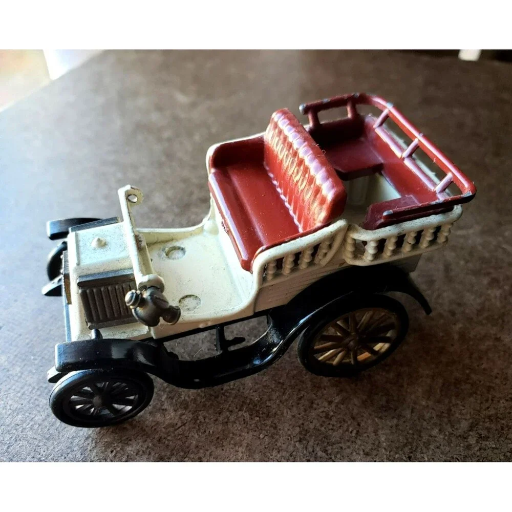 Vintage R.A.M.I By J.M.K. 1900 RENAULT TONNEAU White Freres MADE IN FRANCE 1:43